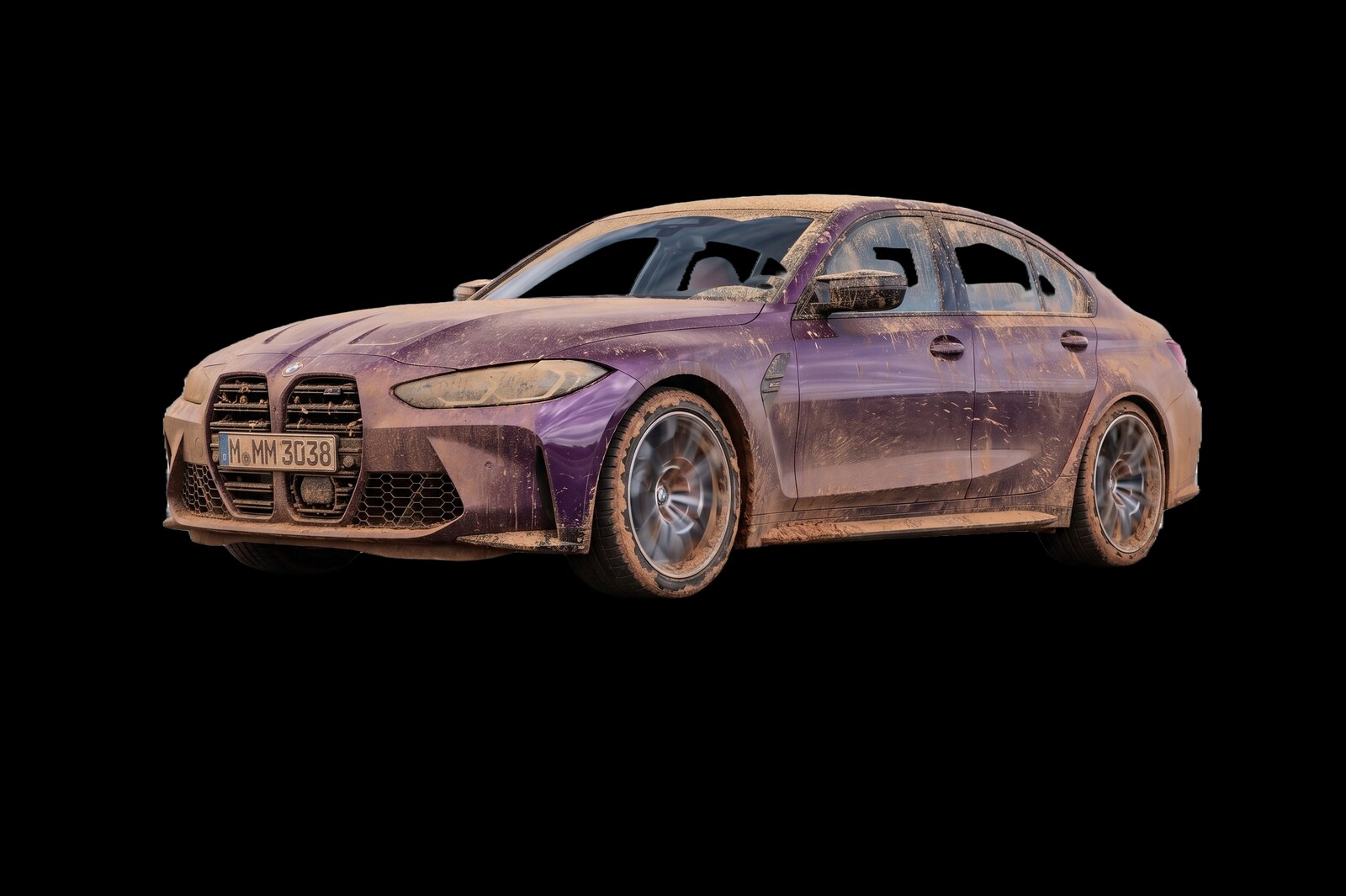 Car before mobile detailing in Fort Worth — dirty